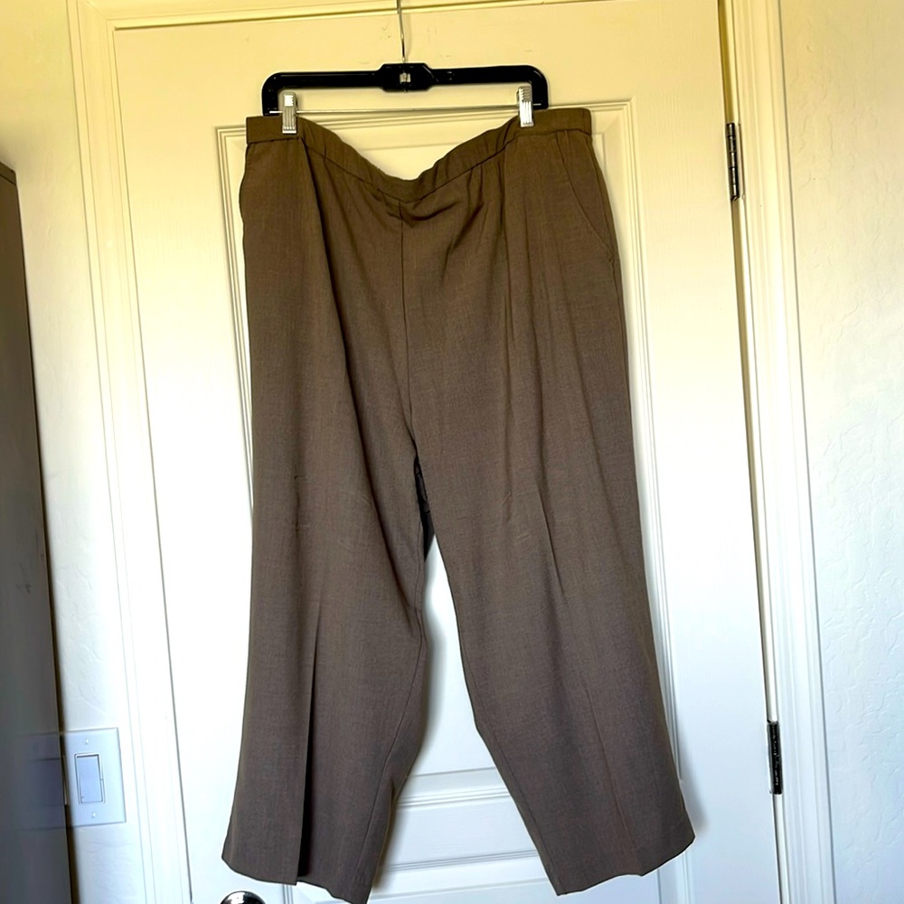 Sag Harbor | Women’s Taupe Casual Trousers